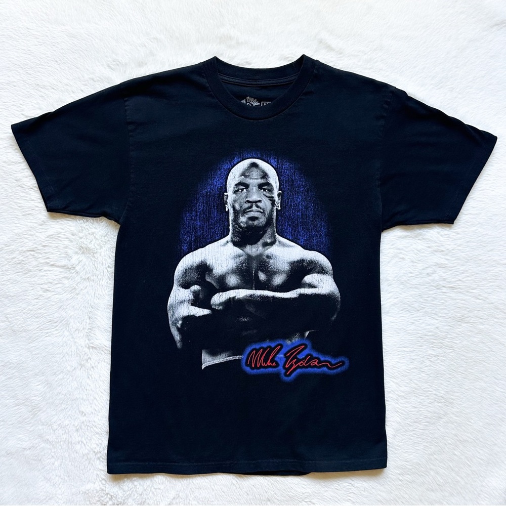 Mike Tyson Boxing Collection Hall Of Fame Record Graphic Tee Shirt